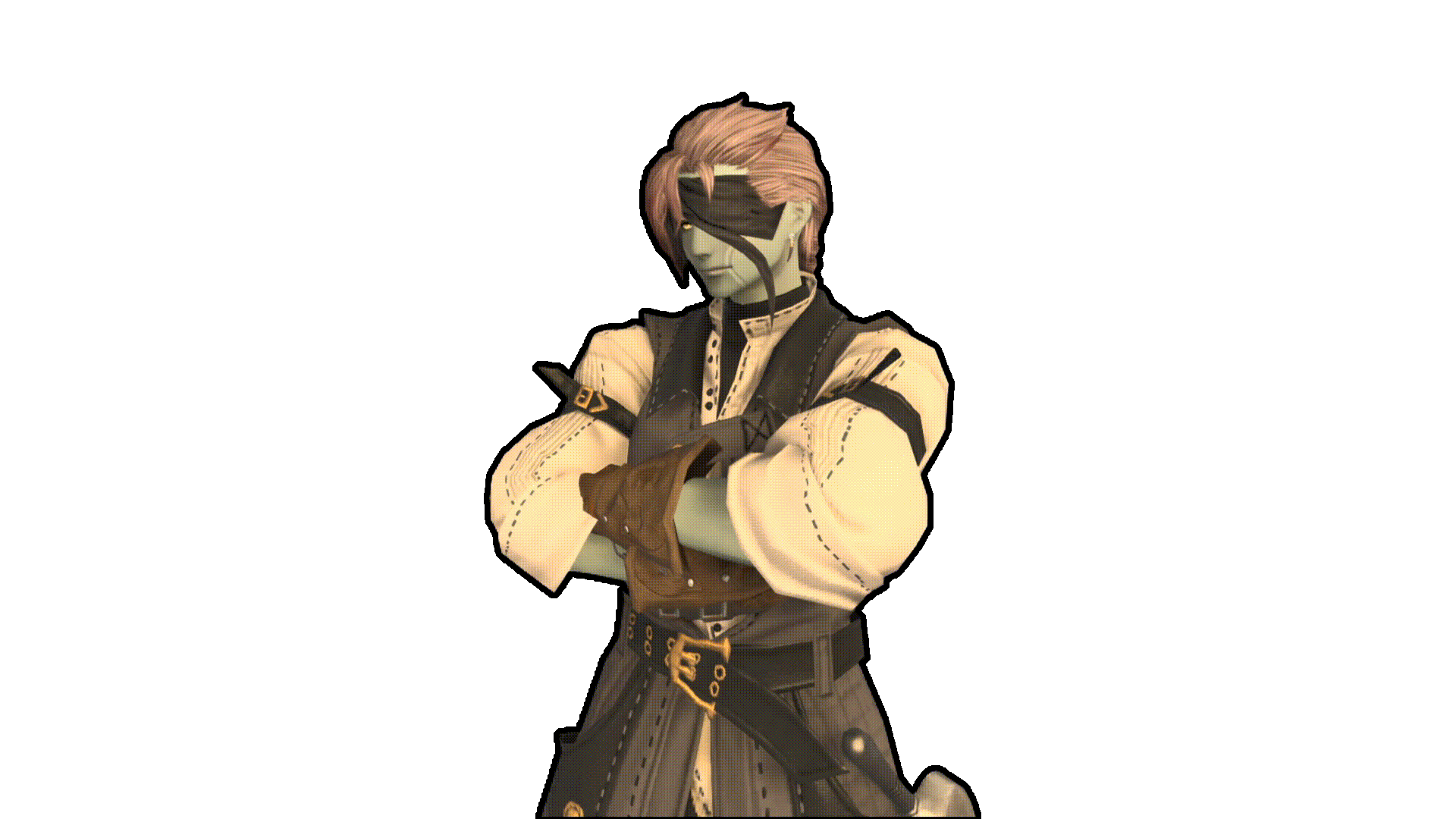 G-get that off me, p-please.