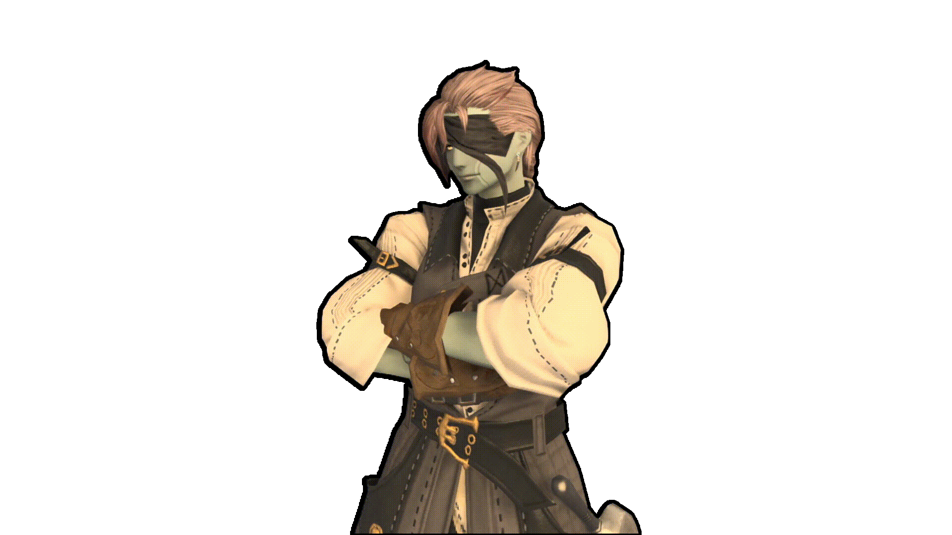 G-get that off me, p-please.